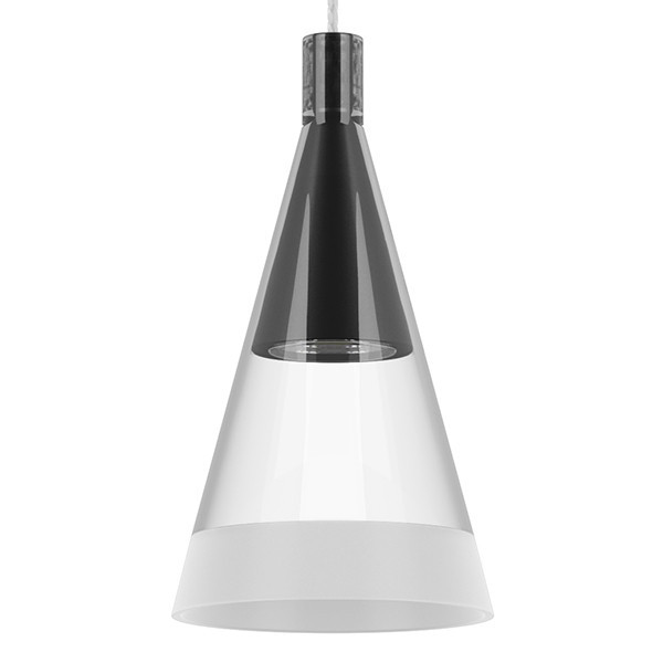 757017 Подвесной светильник Lightstar Cone, цвет матовый черный - фото 2