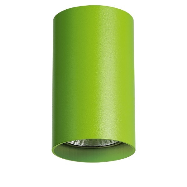 214434 Накладной точечный светильник Lightstar Rullo, цвет зеленый - фото 1