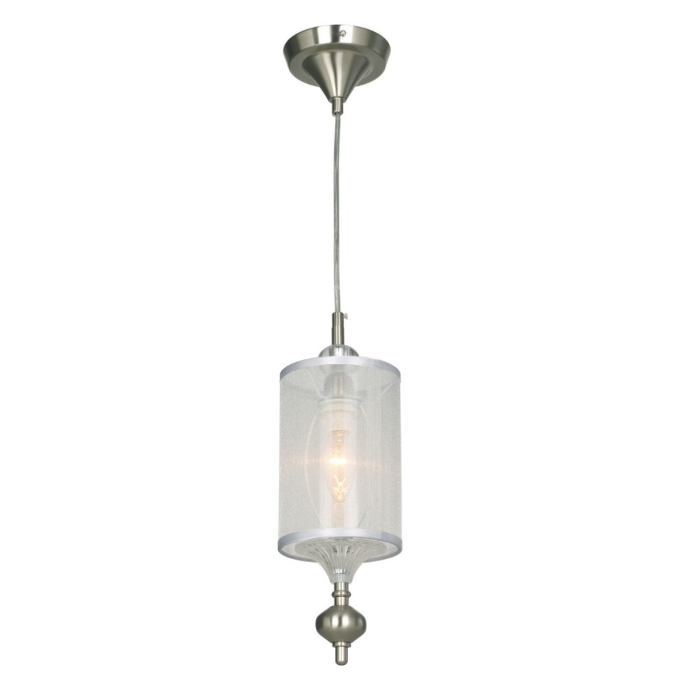 Светильник подвесной с лампочками, комплект от Lustrof. № 253842-617667, цвет никель - фото 1
