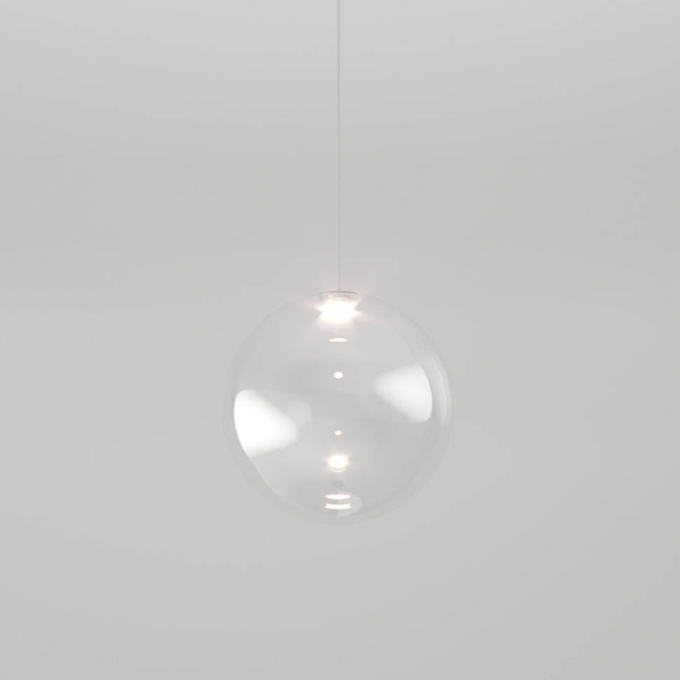 Подвесной светодиодный светильник Wonder Eurosvet 50231/1 LED прозрачный шар для грызунов 10 см прозрачный