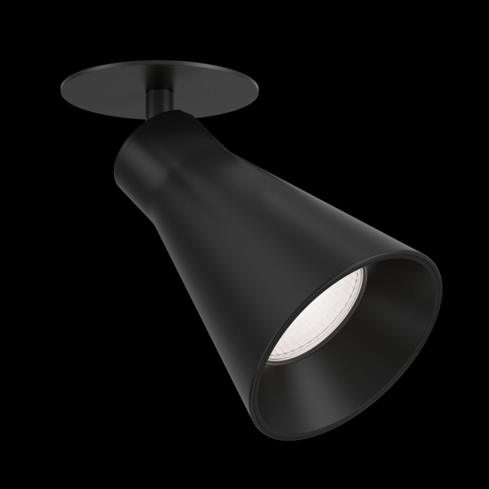 Встраиваемый светодиодный светильник Maytoni Virar C059CL-01B, цвет черный - фото 2