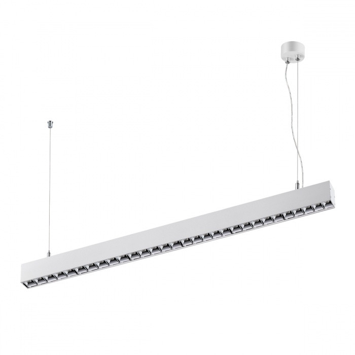 Линейный подвесной светодиодный светильник Novotech Iter 358875, цвет белый