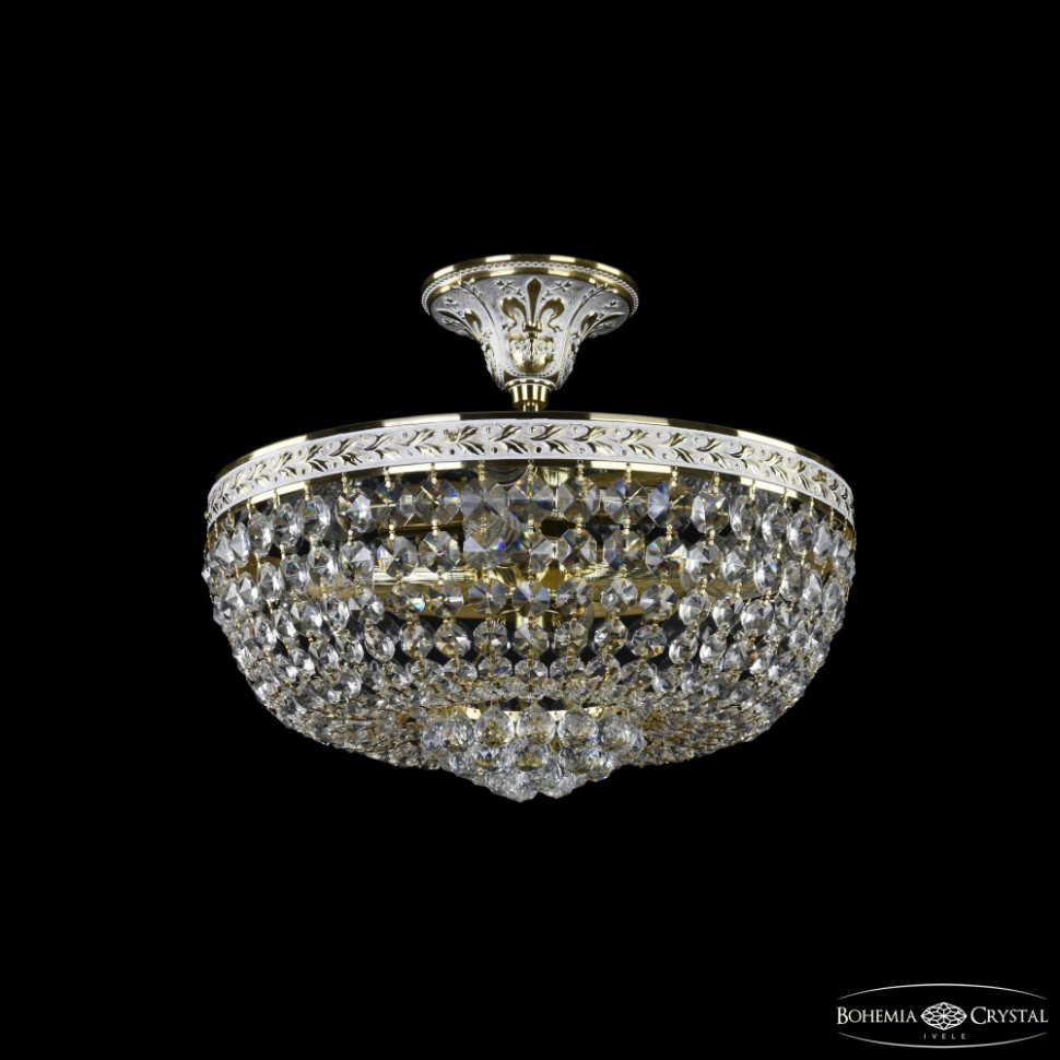 Люстра потолочная Bohemia Ivele Crystal 19281/35IV GW потолочная люстра crystal lux sergio pl8 gold