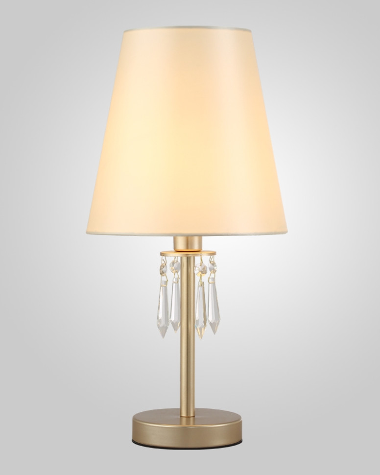Настольная лампа Crystal Lux RENATA LG1 GOLD бра crystal lux renata ap1 gold