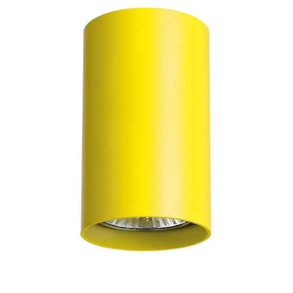 214433 Накладной точечный светильник Lightstar Rullo, цвет желтый - фото 1