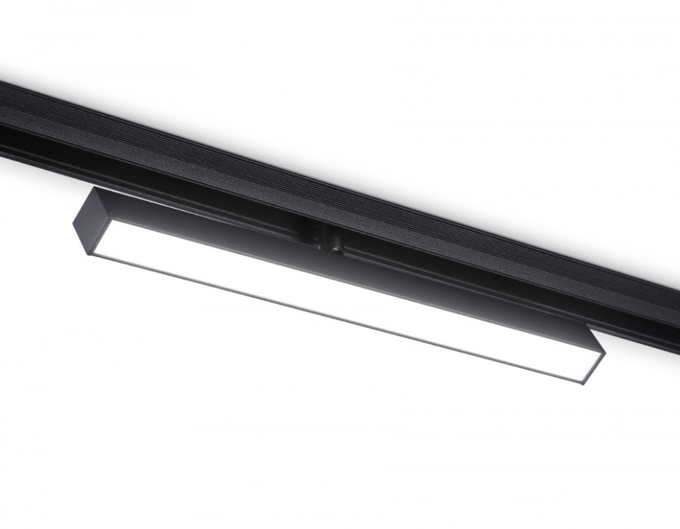 Трековый светильник 12W 4200К для магнитного шинопровода Magnetic Ambrella light TRACK SYSTEM GL4201, цвет черный - фото 1