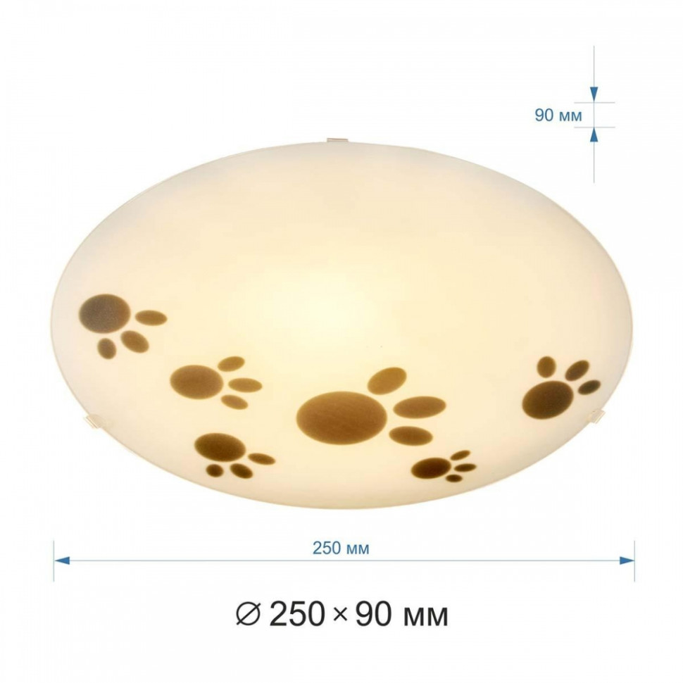 Настенно-потолочный светильник Apeyron 16-182, цвет белый - фото 2