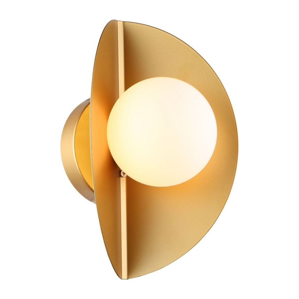 Бра на стену со светодиодными лампами, комплект от Lustrof. №176727-618118, цвет окрашенное золото - фото 1