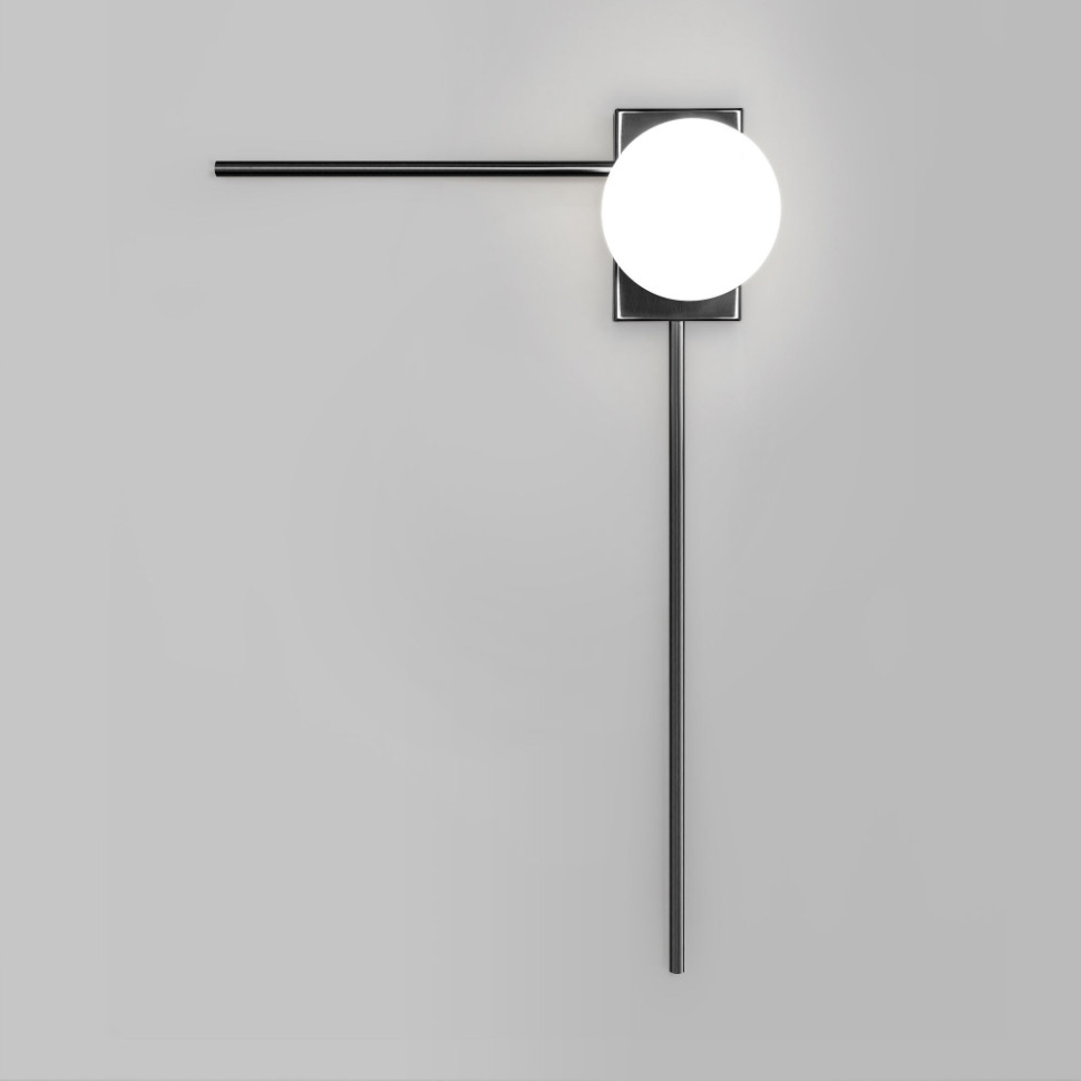 Настенный светильник Eurosvet 40034/1 черный жемчуг (a061471) скраб для тела жемчуг идеальная кожа 200 мл