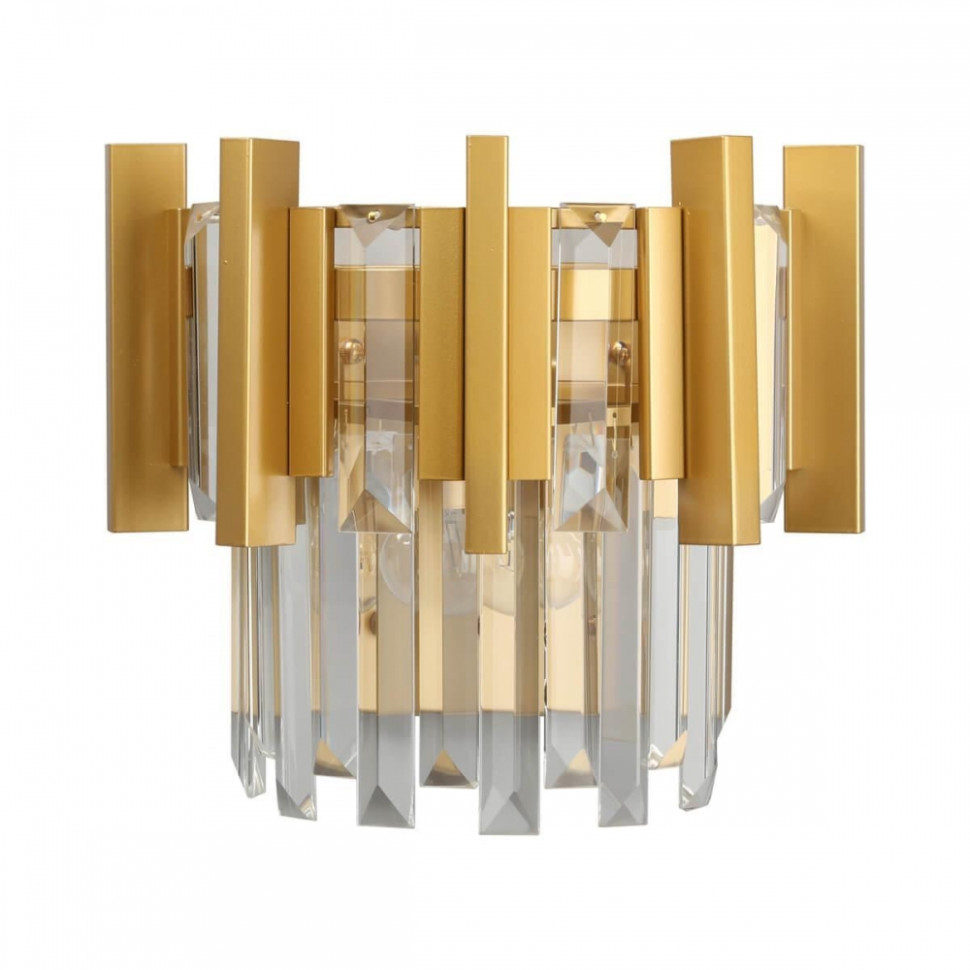 Бра с лампочками Omnilux OML-69701-02+Lamps, цвет матовое золото OML-69701-02+Lamps - фото 2