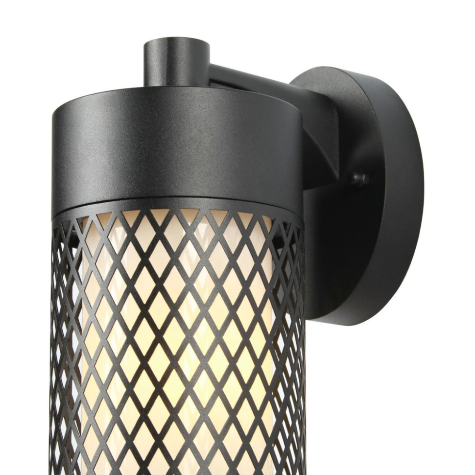 Уличный светильник Favourite Barrel 3020-1W, цвет черный матовый - фото 2