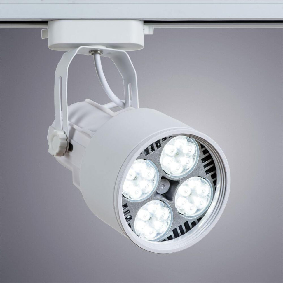 Однофазный светильник для трека Lyra Arte Lamp A6252PL-1WH, цвет белый - фото 2