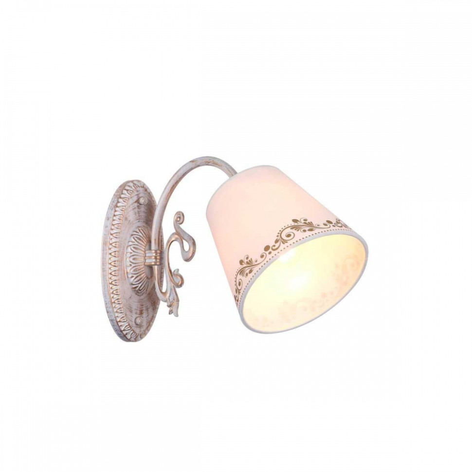 Бра с лампочкой Omnilux OML-53701-01+Lamps, цвет белое золото OML-53701-01+Lamps - фото 2