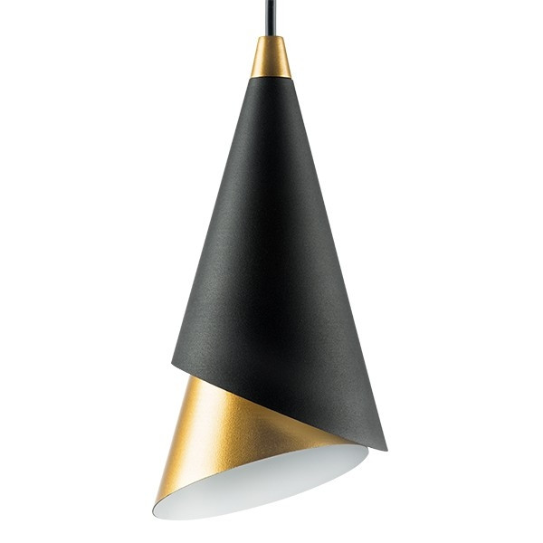 Подвесной светильник Cone Lightstar 757010, цвет матовый черный - фото 2