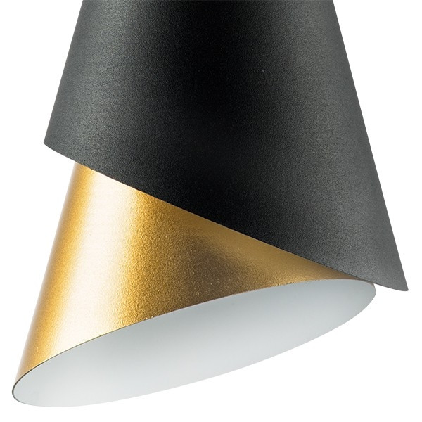 Подвесной светильник Cone Lightstar 757010, цвет матовый черный - фото 3