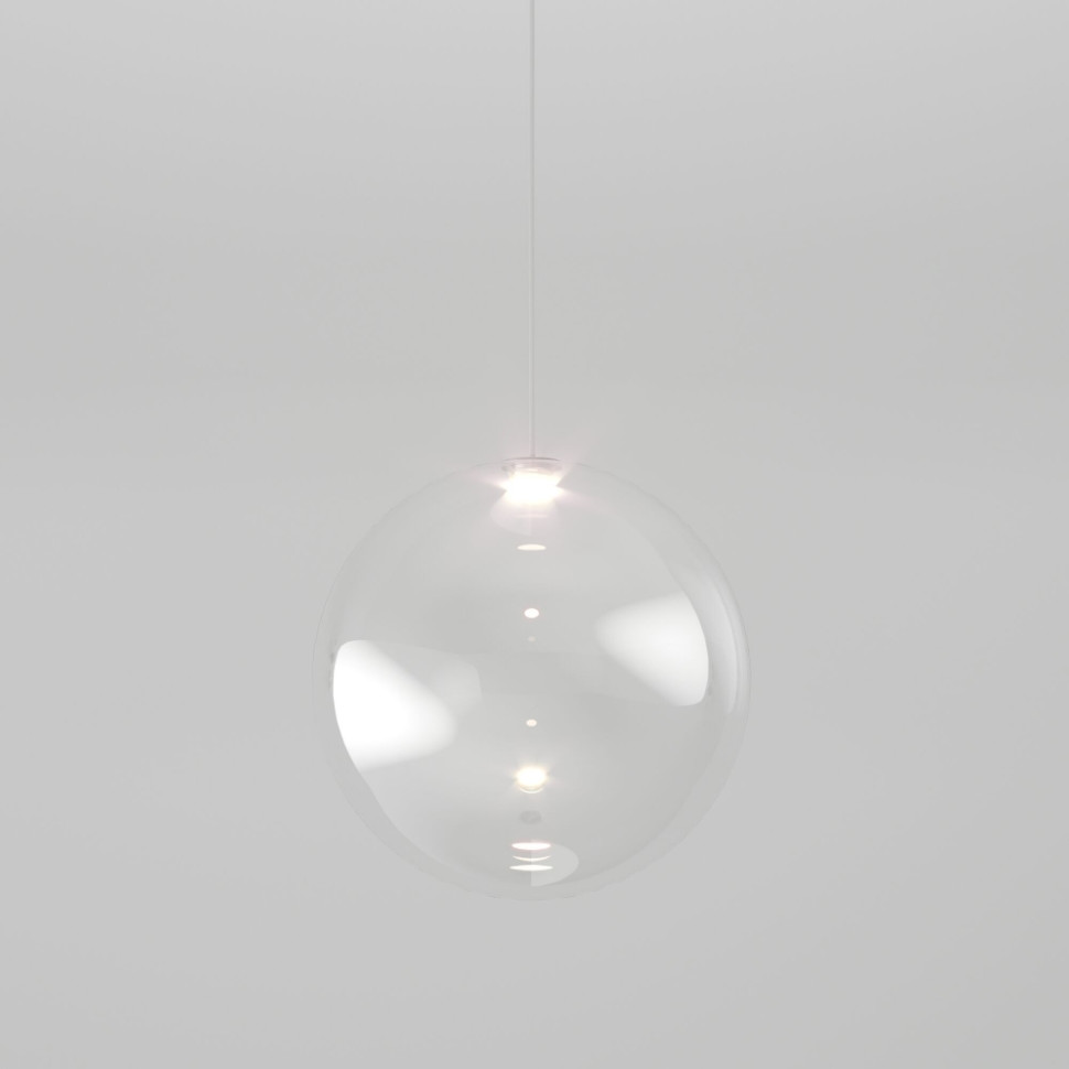 Подвесной светодиодный светильник Wonder Eurosvet 50230/1 LED прозрачный шар для грызунов 10 см прозрачный