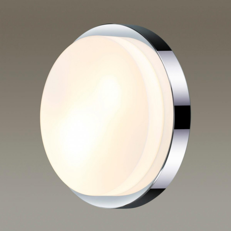 Потолочный светильник со светодиодными лампочками E14, комплект от Lustrof. №23226-624521, цвет хром - фото 3