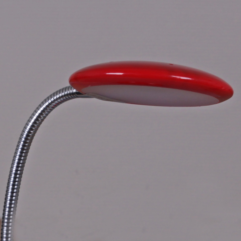 Светодиодная настольная лампа Reluce 02715-0.7-01 RD (1427322), цвет красный/хром - фото 2