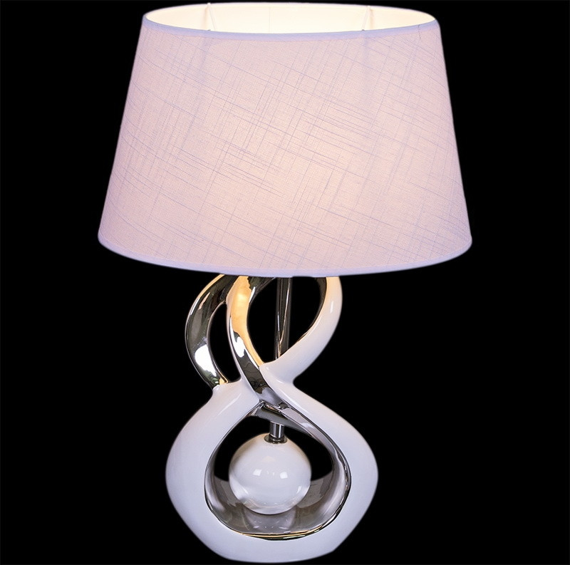 Настольная лампа Reluce 03890 1413018, цвет белый - фото 1