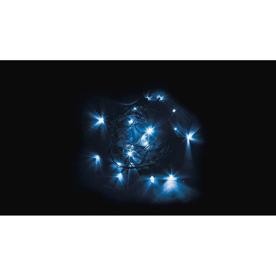 Светодиодная гирлянда Feron CL02 линейная 2м +1.5м 230V синий c питанием от сети 32286 светодиодная гирлянда feron cl02 линейная 2м 1 5м 230v 5000k c питанием от сети 32284