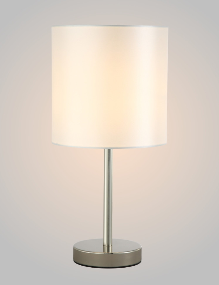 Настольная лампа Crystal Lux SERGIO LG1 NICKEL потолочная люстра crystal lux sergio pl8 gold