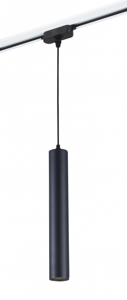 Однофазный светильник для трека Syneil 2040-1TRB, цвет черный - фото 1
