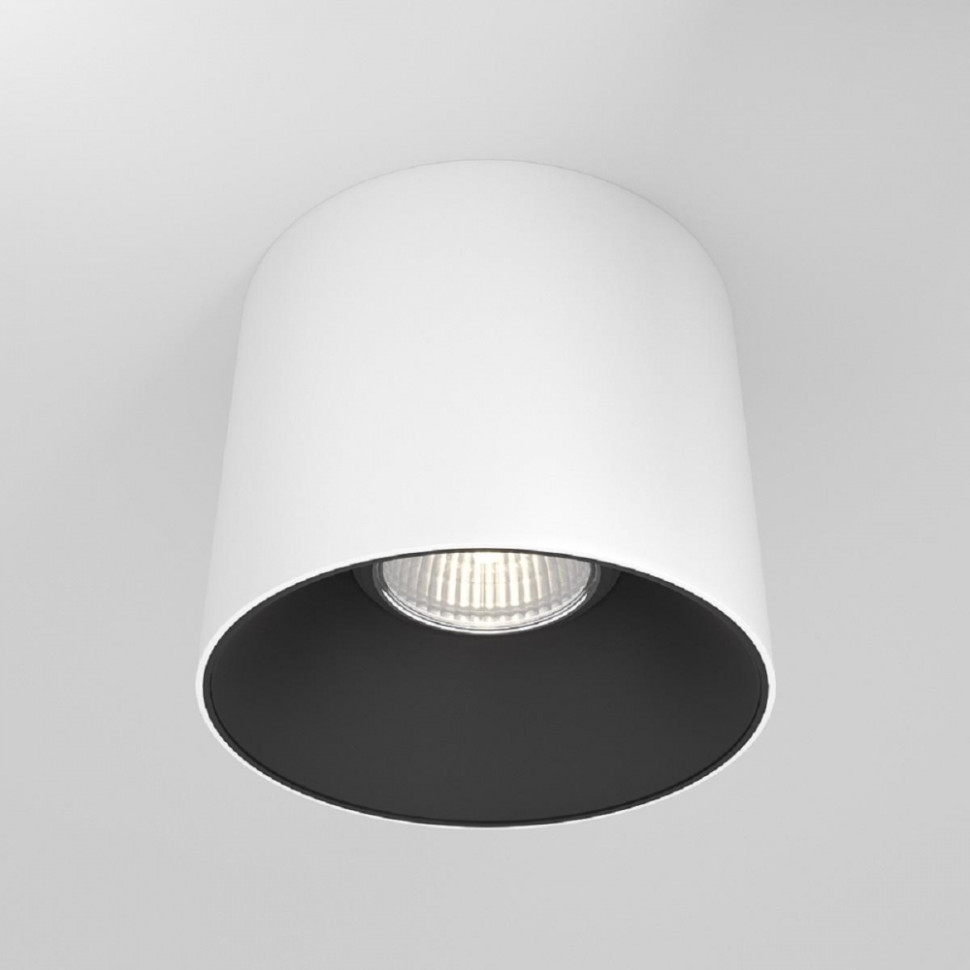 Накладной светодиодный светильник Maytoni Technical Alfa LED Dim Triac C064CL-01-15W3K-D-RD-WB, цвет белый - фото 1