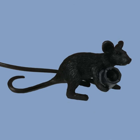 Настольная лампа Seletti Mouse Lying черная ImperiumLoft (191633-22) настольная лампа inspire swallow led 400лм 4k черная