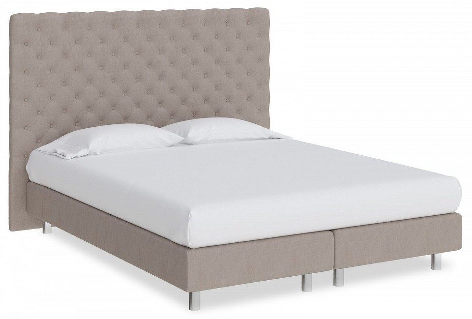 

Кровать односпальная Paris Boxspring Elite Proson 90-200 Кровать Paris Boxspring Elite Тетра Бежевый (DK)