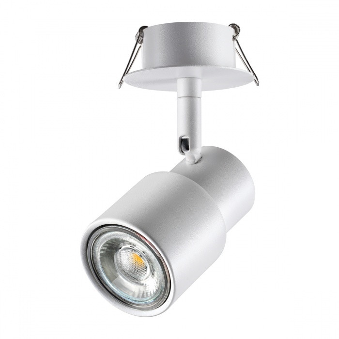 Спот со светодиодной лампочкой GU10, комплект от Lustrof. №369596-694188, цвет белый - фото 2
