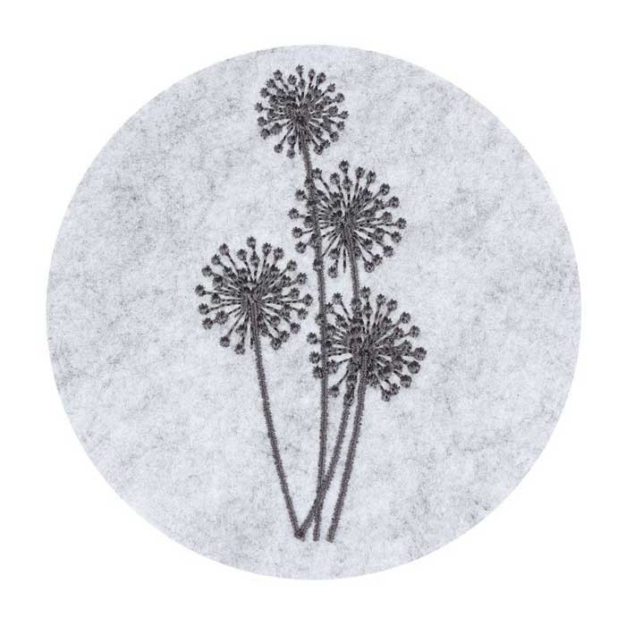 Плейсмат декоративный Eglo ANDASIBE (420161), цвет серый