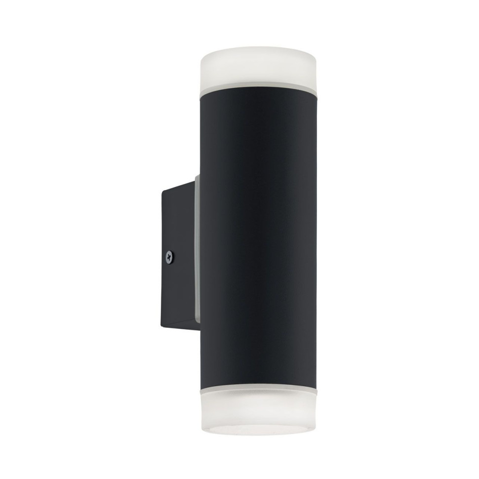 96505 Настенный уличный светодиодный светильник Eglo Riga-LED, цвет черный - фото 1