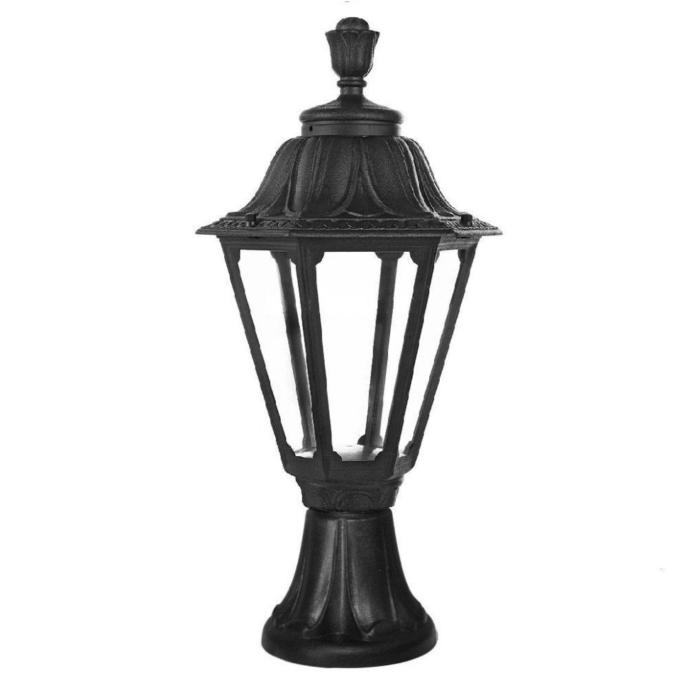 E26.111.000.AXF1R Уличный наземный светильник Fumagalli Minilot/Rut, цвет черный - фото 1