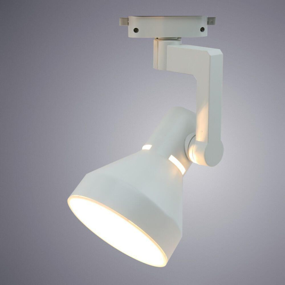 Однофазный светильник для трека Arte Lamp Nido A5108PL-1WH карданный светильник arte lamp cardani medio a5930pl 1bk