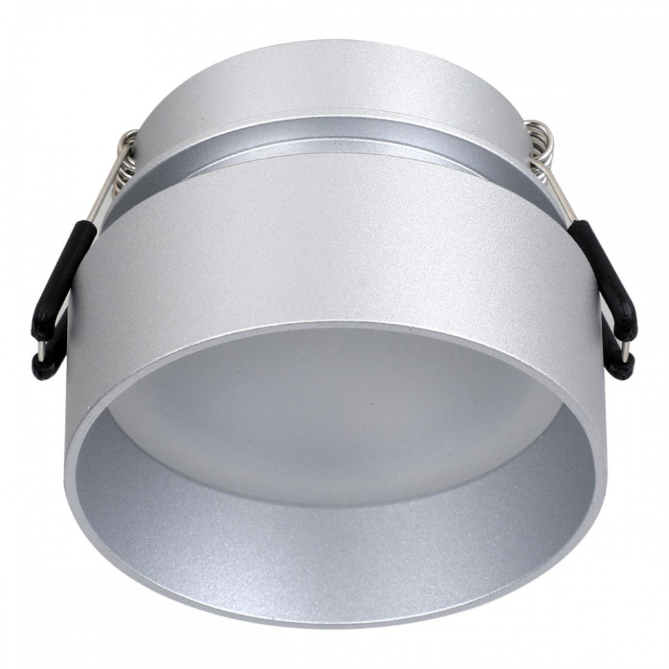 Светильник со светодиодными лампами, встраиваемый, комплект от Lustrof. №279846-617872, цвет серебро - фото 1