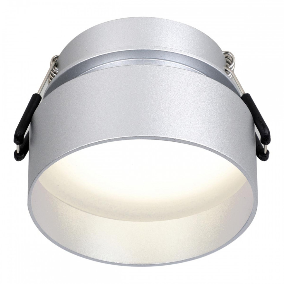Светильник со светодиодными лампами, встраиваемый, комплект от Lustrof. №279846-617872, цвет серебро - фото 2