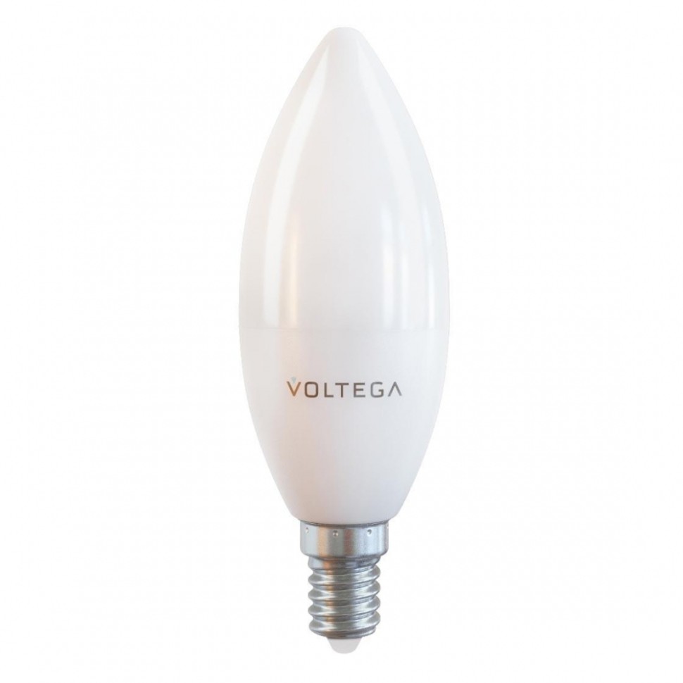 Комплект светодиодных ламп E14 10W 4000К (белый) Simple Voltega (155243) 8 шт - фото 3