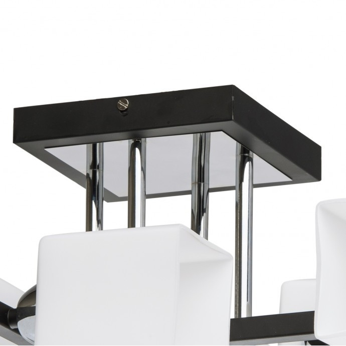 Потолочная люстра со светодиодными лампочками E27, комплект от Lustrof. №46603-673999, цвет коричневый - фото 3