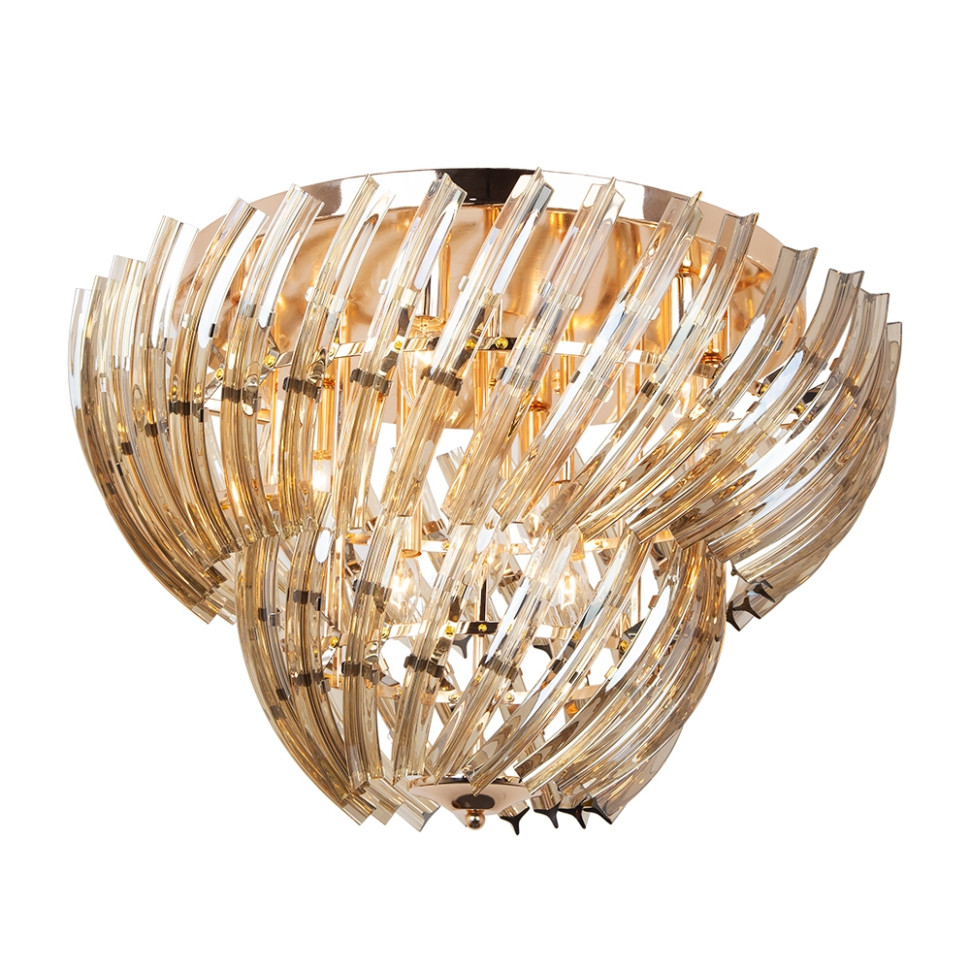 Люстра потолочная Arte lamp ELLA с Марусей A1054PL-9GO-M, цвет золото - фото 2
