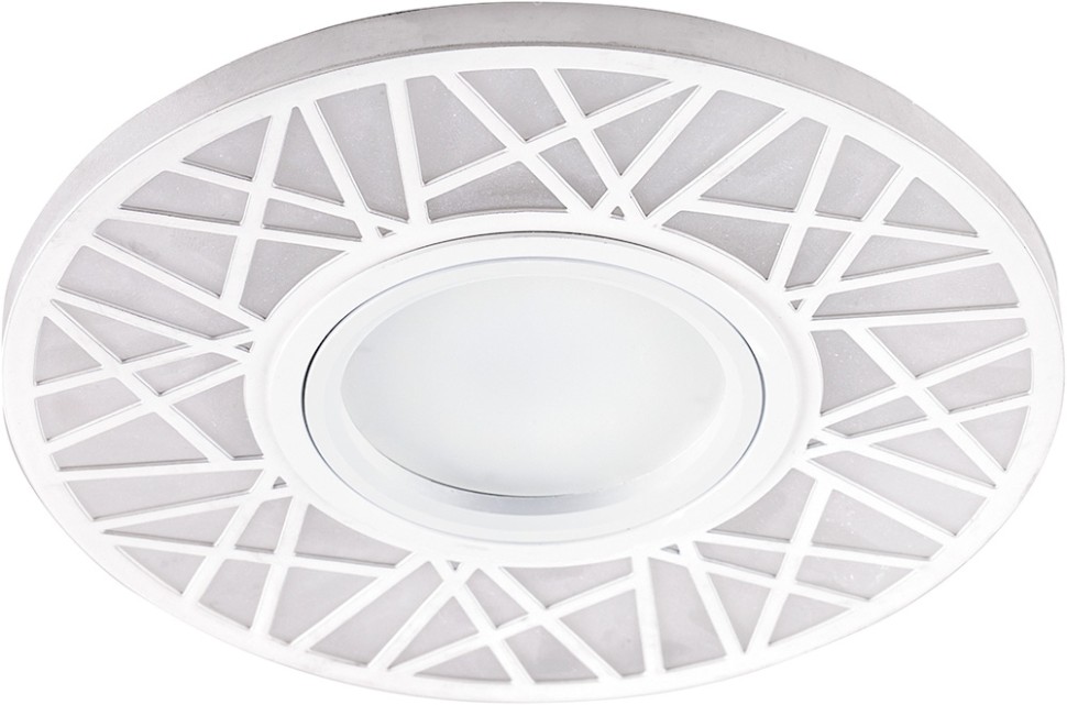 Встраиваемый светильник с LED подсветкой CD991 Feron (32675), цвет белый - фото 1