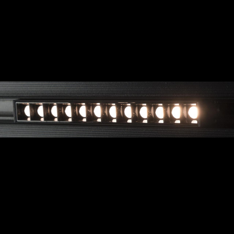 Трековый светильник 12W 3000К для магнитного шинопровода Loft IT Tech T005-12, цвет матовый черный - фото 3