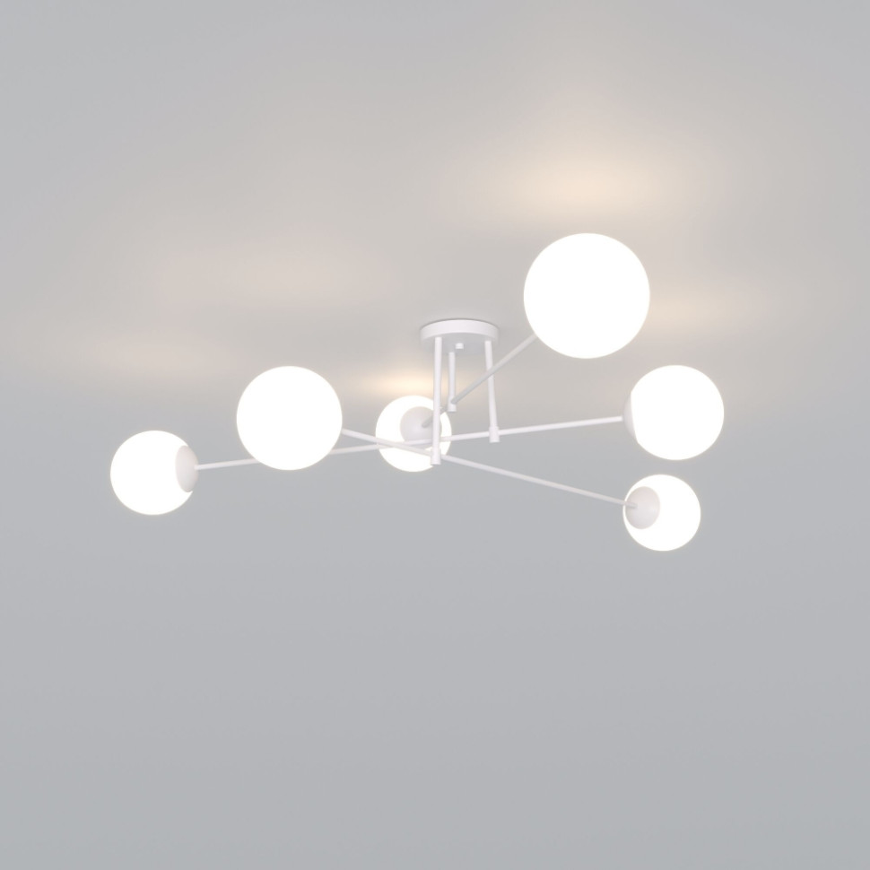 Потолочный светильник 30181/6 белый Eurosvet (a062215), цвет белый матовый 30181/6 белый - фото 2