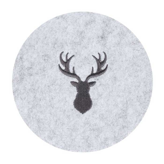 Плейсмат декоративный Eglo ANDASIBE (420167), цвет серый