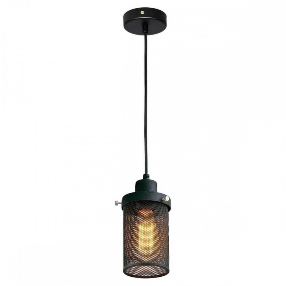 GRLSP-9672 Подвесной светодиодный светильник LOFT (Lussole) FREEPORT, цвет черный - фото 1