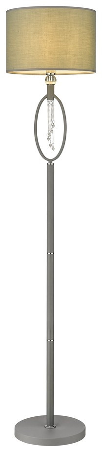 Торшер со светодиодной лампочкой E14, комплект от Lustrof. №310002-623263, цвет хром