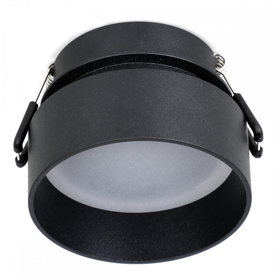 Светильник со светодиодными лампами, встраиваемый, комплект от Lustrof. №279848-617874, цвет черный - фото 1