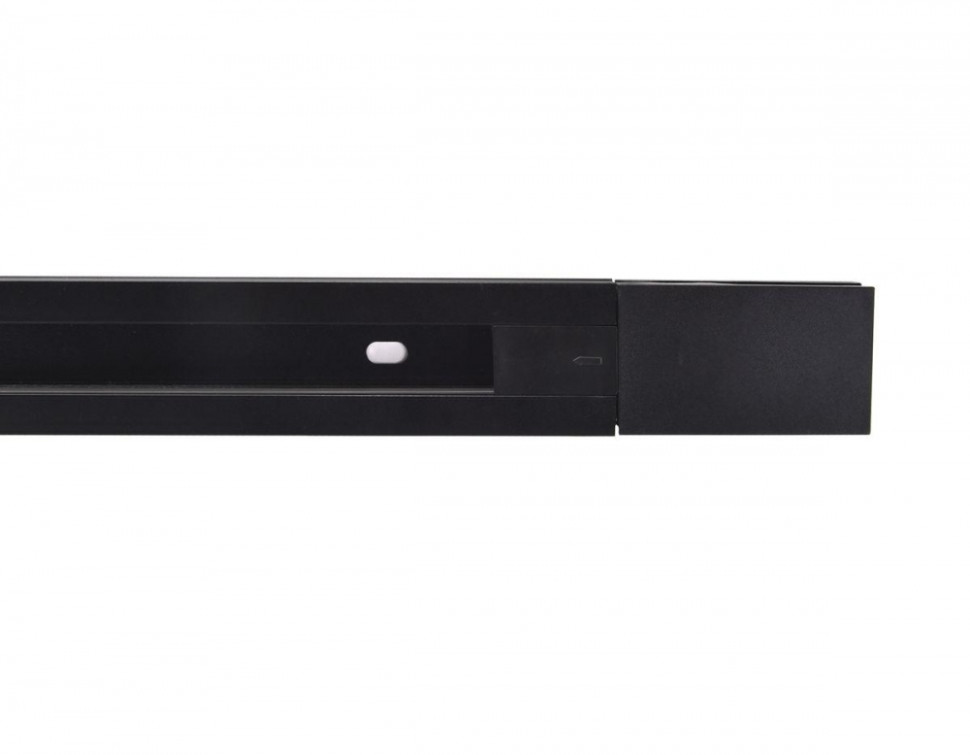Однофазный шинопровод 2м Ambrella light Track System GL7007 BK, цвет черный - фото 4