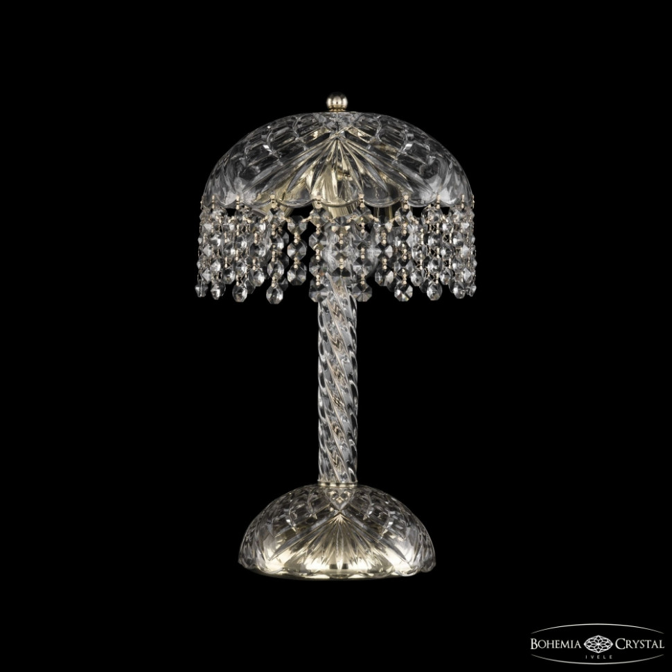 Настольная лампа Bohemia Ivele Crystal 14781L2/22 G R, цвет золото 14781L2/22 G R - фото 1
