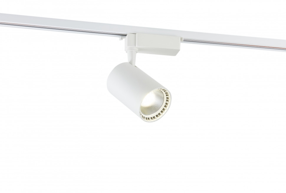 Однофазный LED светильник 15W 3000К для трека Syneil 2043-LED15TRW, цвет белый - фото 1