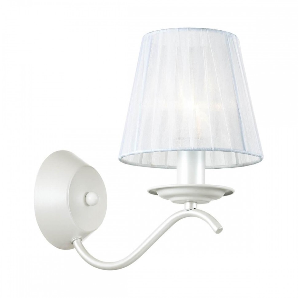 Бра Lumion Hayley  с лампочкой 3712/1W+Lamps E14 P45, цвет белый 3712/1W+Lamps E14 P45 - фото 2